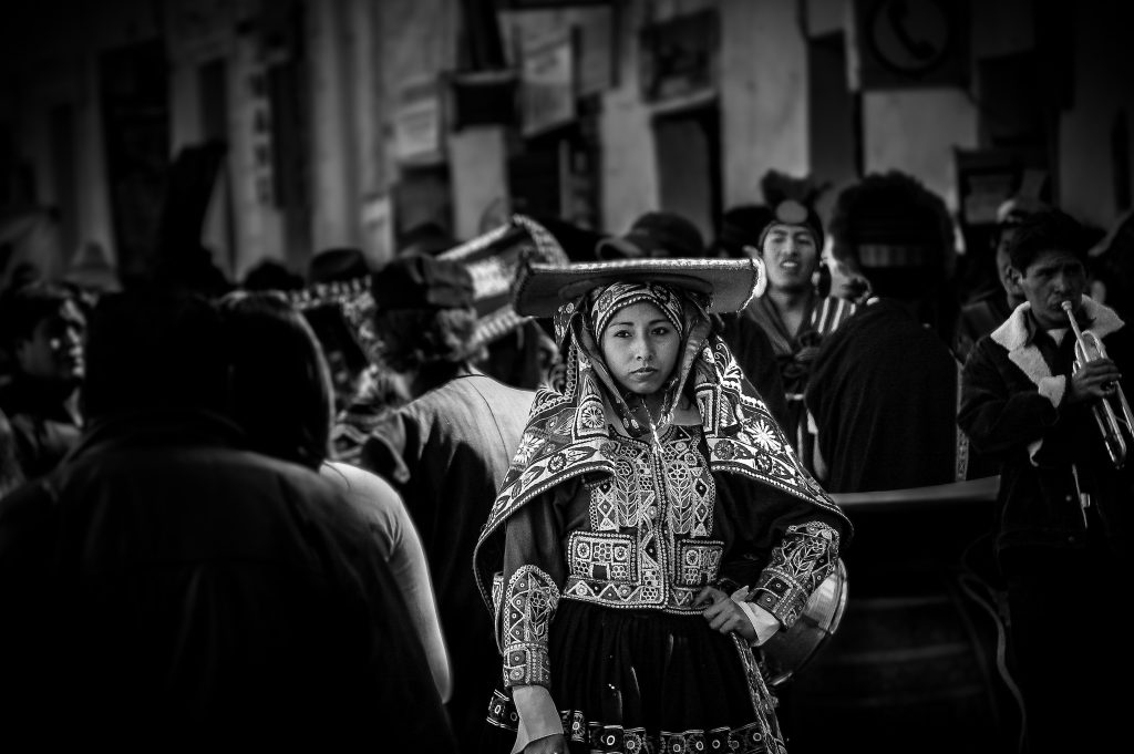 Quechua Lady During Inti Raymi
