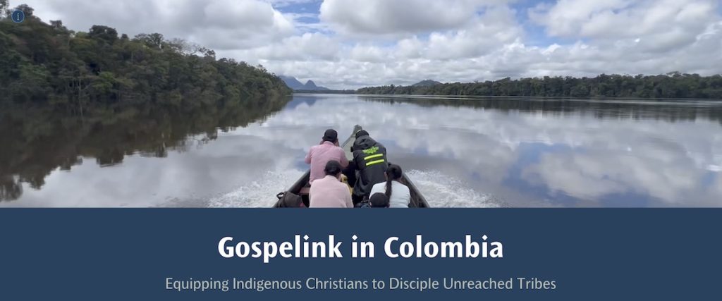 Storymap - Gospelink in Colombia