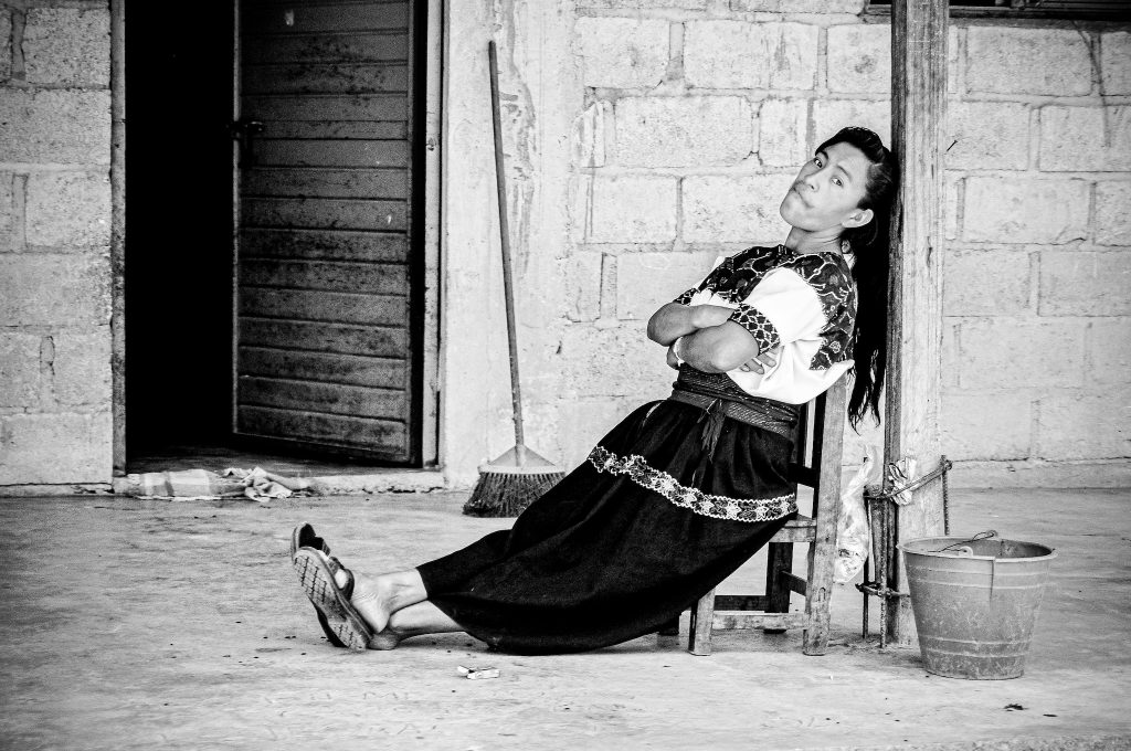 Tzotzil Woman Resting